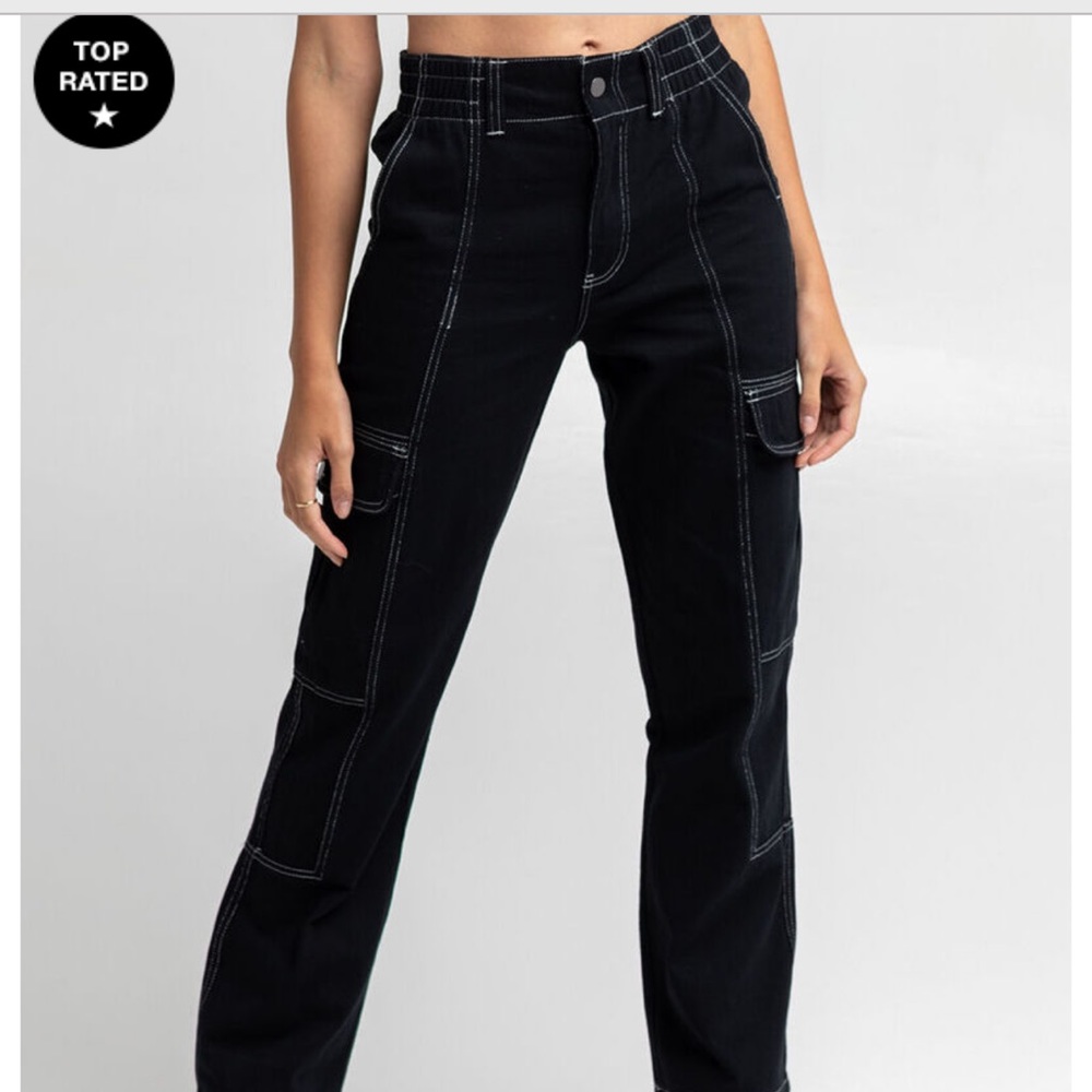 NWOT RSQ womens stitch cargo pants